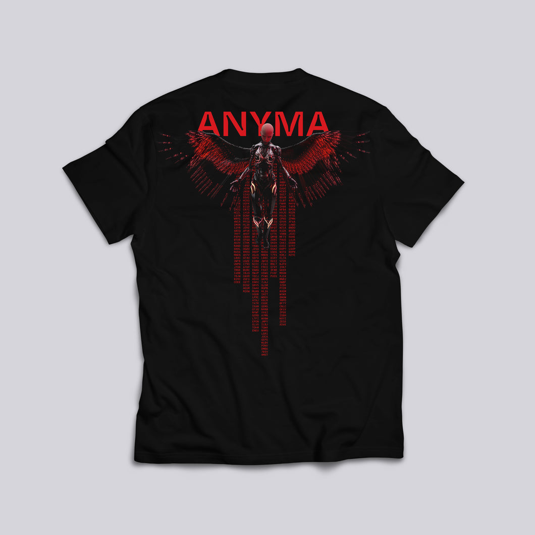 Anyma 'Simulation' T-Shirt Black